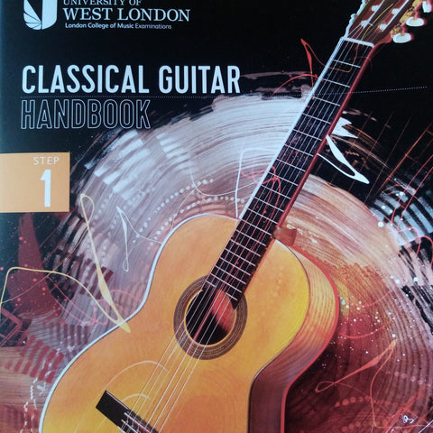 LCM RGT Classical Guitar Playing Step 1 One Exam Handbook Book