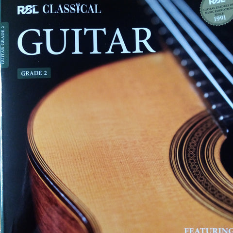 RSL Rockschool Exams Classical Guitar Grade 2 Two Book
