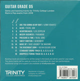Trinity Guitar Grade 5 Rock and Pop Exam Backing Tracks CD