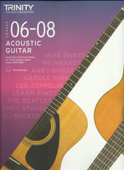 Trinity Acoustic Guitar Grade Books 2020 syllabus