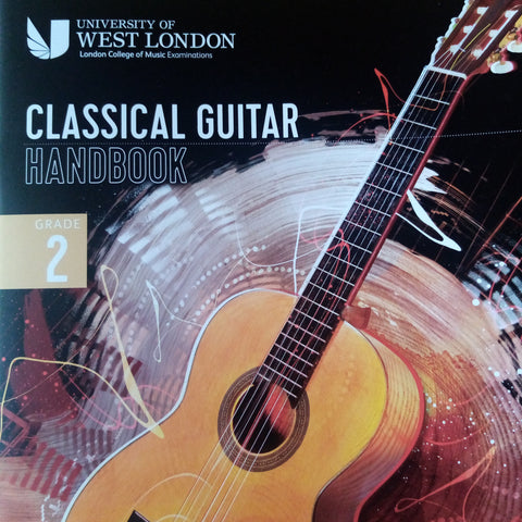 LCM RGT Classical Guitar Playing Grade 2 Two Exam Handbook Book