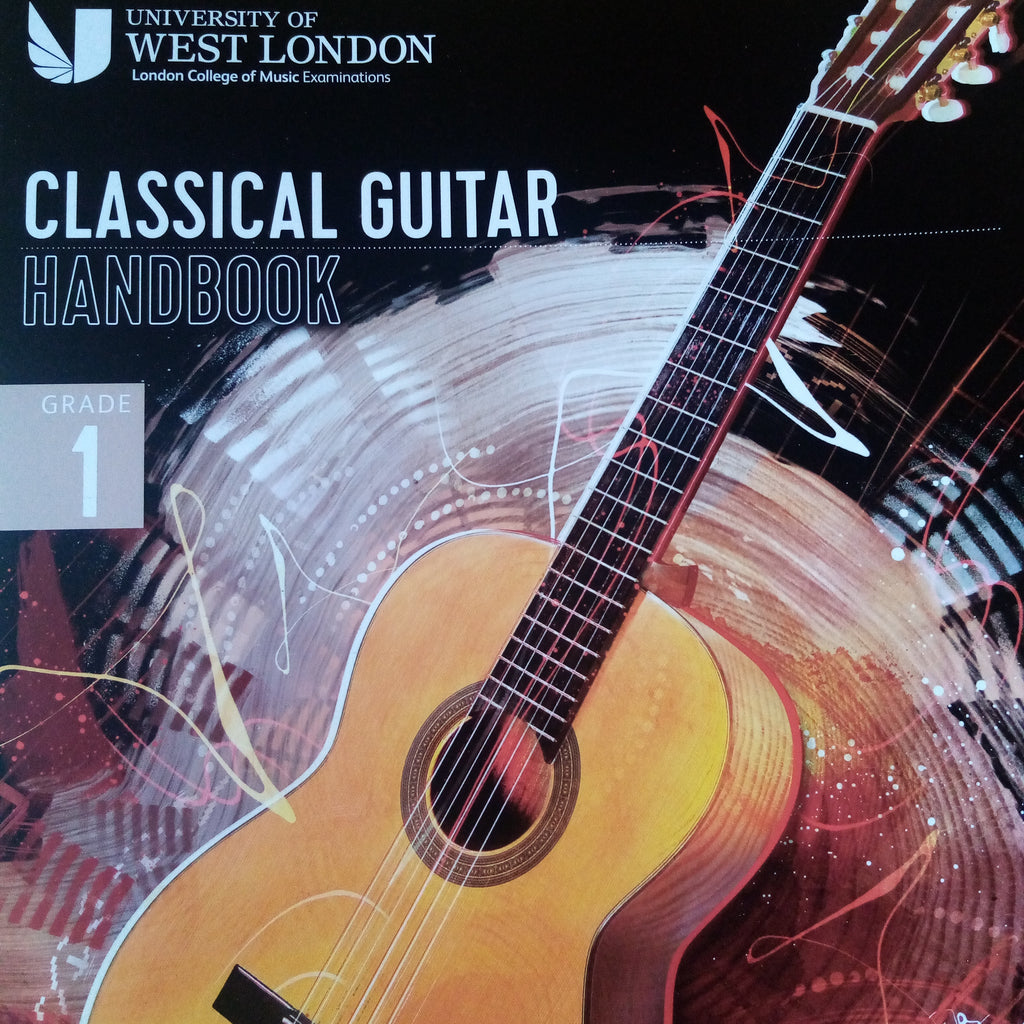 LCM RGT Classical Guitar Playing Grade 1 One Exam Handbook Book