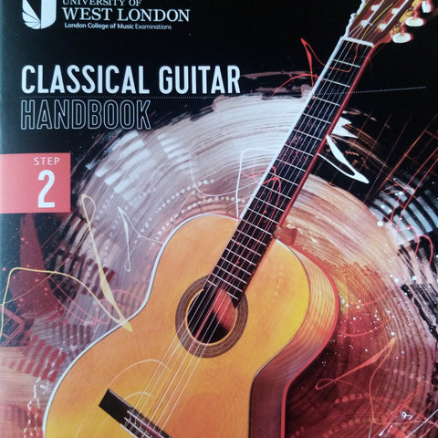 LCM RGT Classical Guitar Playing Step 2 Two Exam Handbook Book