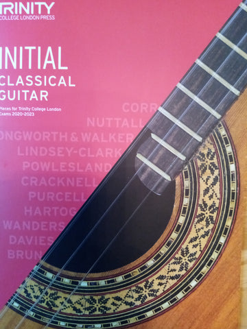 Trinity Classical Guitar Initial Grade Book Latest Version
