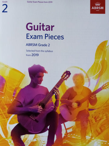 ABRSM Guitar Exams Grade 2 Book Latest New Syllabus