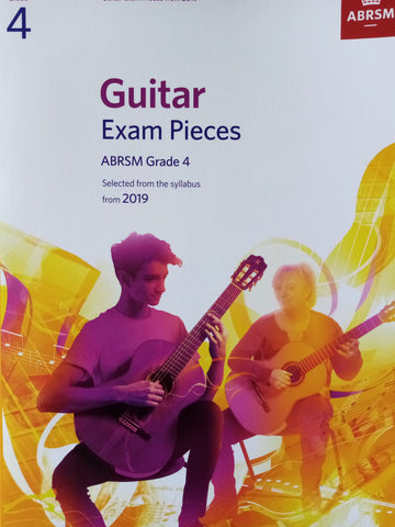 ABRSM Guitar Exams Grade 4 Book Latest New Syllabus
