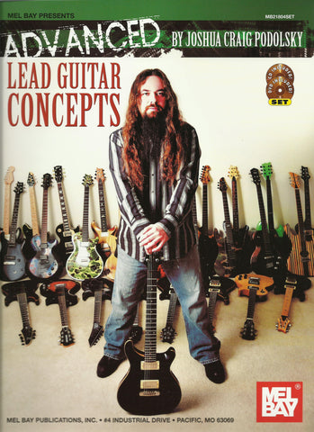 Advanced Lead Guitar Concepts Book Plus CD and DVD