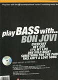 Play Bass With Bon Jovi Book and CD