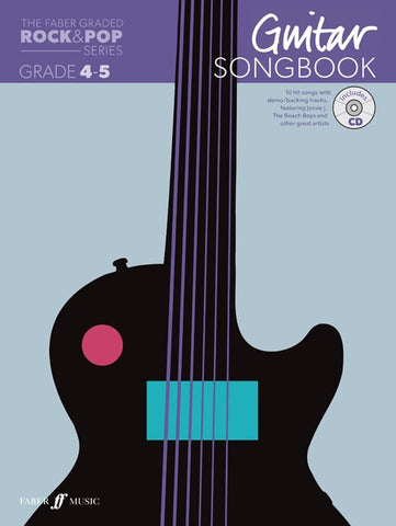 Faber Graded Free Choice Guitar Song Book For Grade 4 and 5