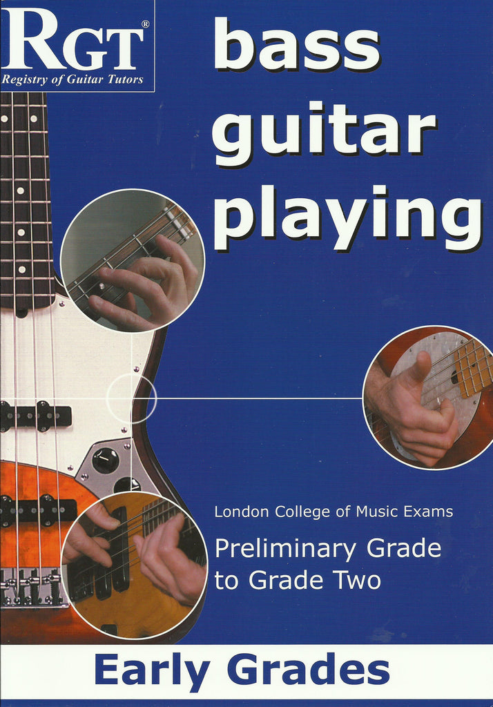 RGT Bass Guitar Playing Early grades front