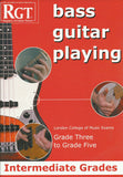 RGT Bass Guitar Playing Intermediate grades front