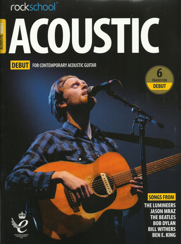 Rockschool Acoustic Guitar Debut Grade Newest Edition