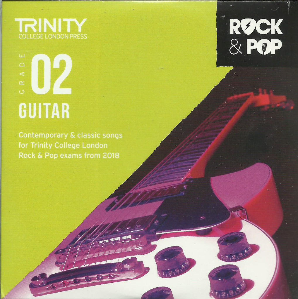 Trinity Guitar Grade 2 Rock and Pop Exam Backing Tracks CD
