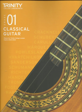 Trinity Classical Guitar Grade 1 Book Latest Version