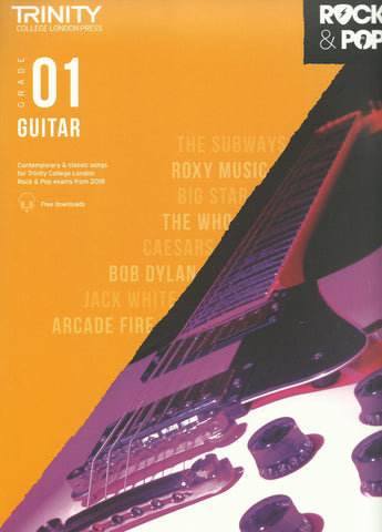 Trinity Rock and Pop Guitar Exam Book Grade 1